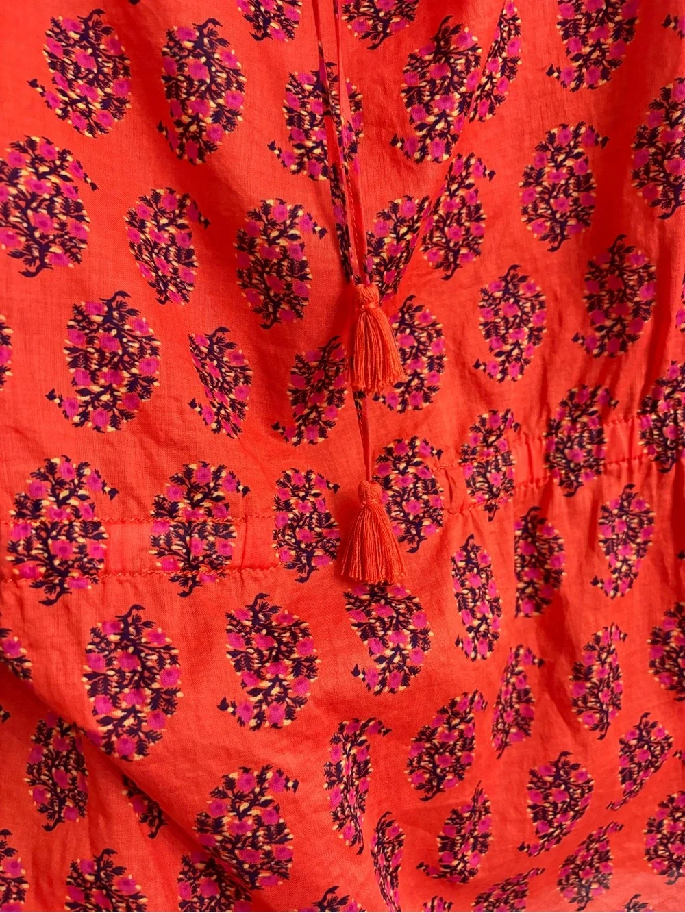 Tory Burch vibrant red